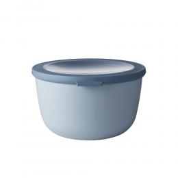 買一送一 | 荷蘭 Mepal 圓形密封保鮮盒2L-藍
