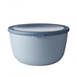 買一送一 | 荷蘭 Mepal 圓形密封保鮮盒3L-藍