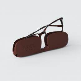 時尚眼鏡9折｜法國NOOZ 時尚造型老花眼鏡(鏡腳便攜款-抗藍光)方-玳瑁色