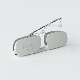時尚眼鏡9折｜法國NOOZ 時尚造型老花眼鏡(鏡腳便攜款)方-透明