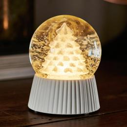 9折｜丹麥 Sirius 透明雪花水晶球燈-聖誕樹