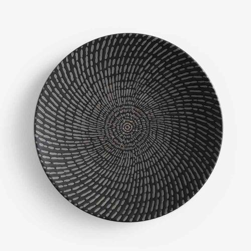 WAGA 日式旋紋流星 陶瓷圓盤27cm