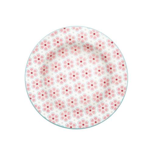 丹麥GreenGate Leah pale pink 餐盤 15cm