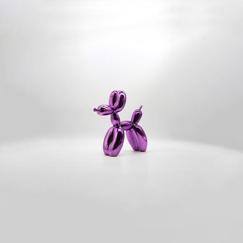 美國Green Tree Products 迷你氣球狗模型-紫色