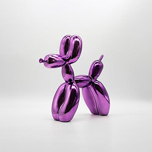 美國Green Tree Products 中型氣球狗模型-紫色