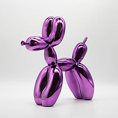 美國Green Tree Products 大型氣球狗模型-紫色