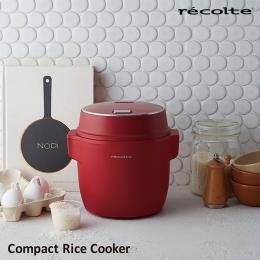 日本recolte 麗克特 Compact電子鍋-紅色