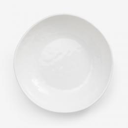 激美預購-14天到貨｜WAGA 日式淨白波紋 陶瓷沙拉碗21cm