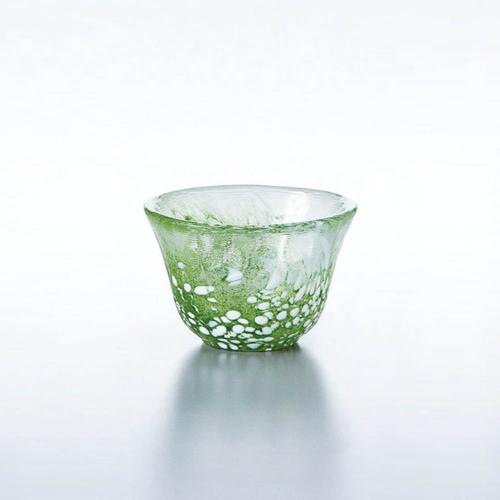 日本TOYO-SASAKI 玻璃小酒杯-綠色