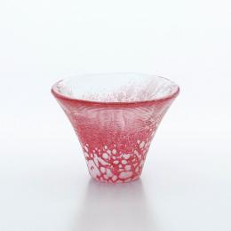 8折｜日本TOYO-SASAKI 手作富士山玻璃酒杯-紅色