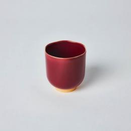 許家陶器品KOGA 協興紅陶質六角質感水杯