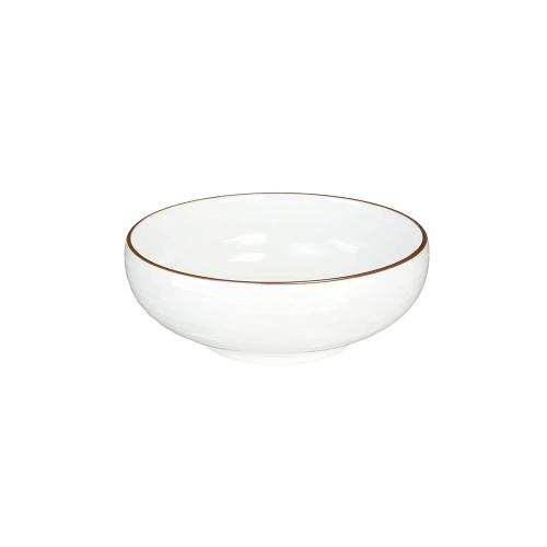 日本 白山陶器 白磁千段 小菜碗240ml