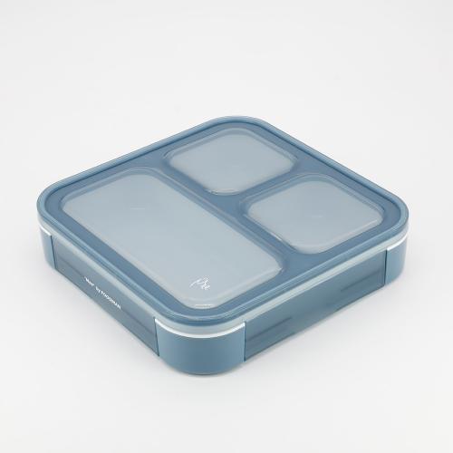 日本CB Japan 時尚巴黎系列纖細餐盒500ml-深海藍