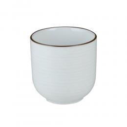 2件85折｜日本 白山陶器 白磁千段 茶杯230ml
