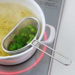9折｜日本下村企販 不鏽鋼可掛式料理濾網