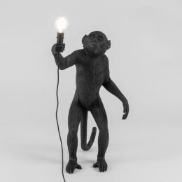少量現貨｜義大利seletti 猴子站立造型燈-黑