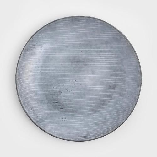 WAGA 日式青玄手作 陶瓷圓盤31cm