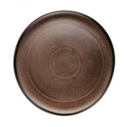 歐系餐瓷2件7折｜德國 Rosenthal Junto 造型圓平盤30cm-棕銅