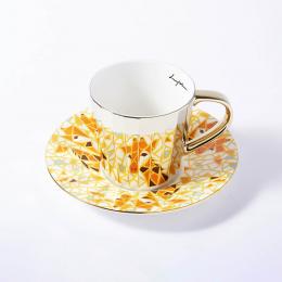 韓國 Luycho 鏡面倒影咖啡杯組-長頸鹿