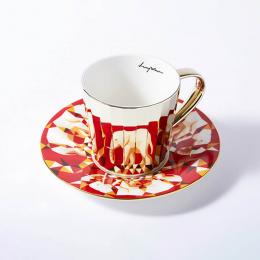 韓國 Luycho 鏡面倒影咖啡杯組-非洲象