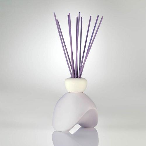 義大利 菲歐蕾 月形陶瓷擴香瓶-粉紫色