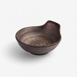 WAGA 日式銅釉流金 陶瓷醬料碗12cm