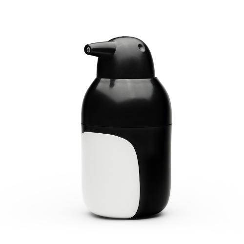 QUALY 冰原企鵝皂液罐-黑