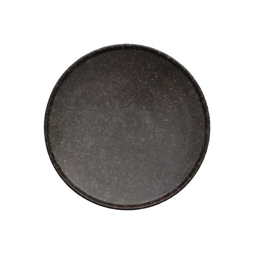 丹麥 OYOY Inka 印加極簡石器 點心盤2件組-石墨黑