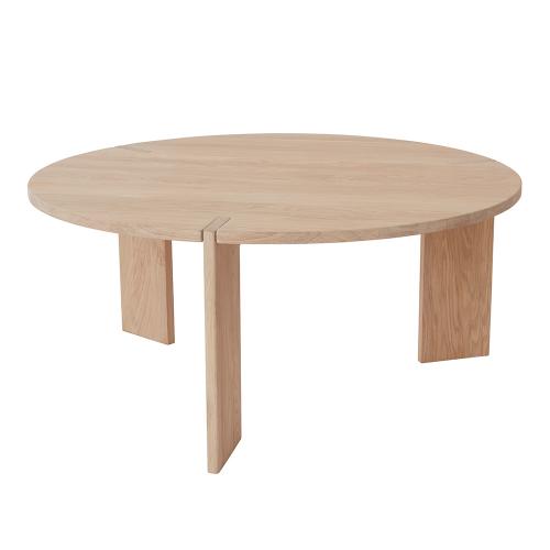 丹麥 OYOY Coffee Table 橡木茶几-Ø90xH40cm