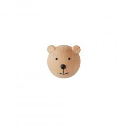 丹麥 OYOY Mini Hook 童趣木製掛鉤-快樂熊