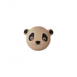 丹麥 OYOY Mini Hook 童趣木製掛鉤-熊貓