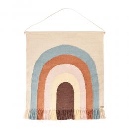 丹麥 OYOY 造型手工羊毛掛毯-夢想彩虹