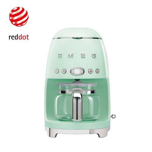 義大利 SMEG 濾滴式咖啡機-粉綠色