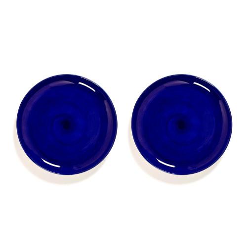 比利時 SERAX OTTO 圓盤M-靛藍(2入禮盒組) 22.5cm