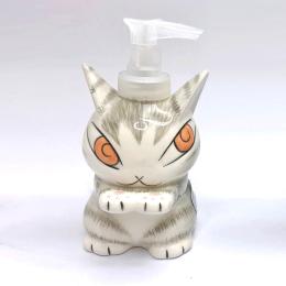 日本Dayan 立體造型瓷器按壓瓶-達洋貓