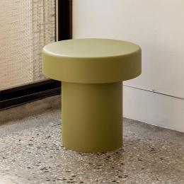 ESAILA EDGE Table 極簡金屬邊桌-橄欖色