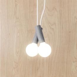 ESAILA CHERRY Pendant Lamp 木製磁性組合吊燈-灰色