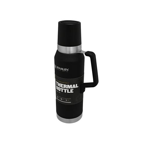 美國 STANLEY 大師系列 真空保溫瓶 1.3L-黑色