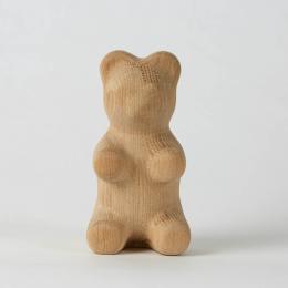現貨｜丹麥 Boyhood 小熊軟糖造型橡木擺飾(大)-橡木色