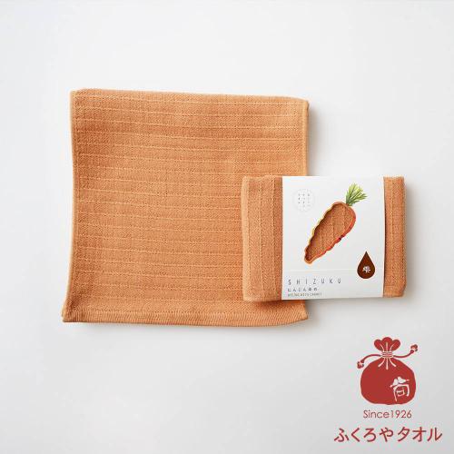 日本 袋谷TOWEL SHIZUKU野菜染萬用長拭巾-胡蘿蔔