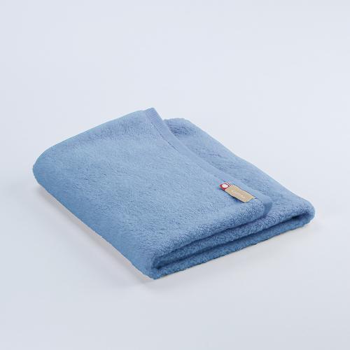 日本 ORIM QULACHIC經典純棉毛巾-藍色 今治認證
