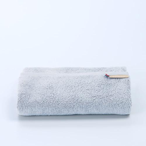 日本 ORIM QULACHIC經典純棉浴巾-灰色 今治認證