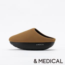 日本 &MEDICAL KAMOLEG 室內美腳健身拖鞋 (M-L)-芥末黃