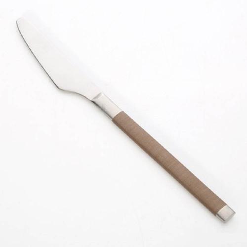 日本M.STYLE Cosie 不鏽鋼餐刀-棕