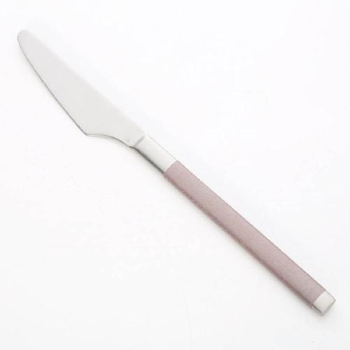 日本M.STYLE Cosie 不鏽鋼餐刀-粉紅