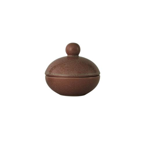 丹麥 OYOY Saga 薩加手作石器 飾品收納盒 小-巧克