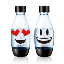 鐵雄特別團｜英國Sodastream 水滴型專用水瓶500ML-2入(emoji)[贈品]