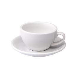 英國Loveramics Coffee Pro-Egg卡布奇諾咖啡杯盤組200ml(白)