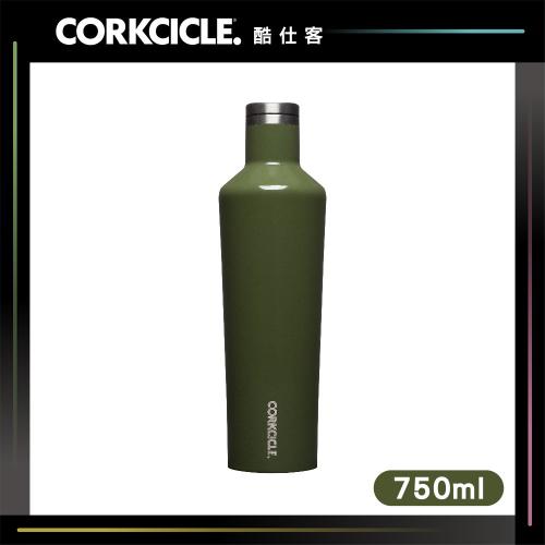 美國 CORKCICLE 三層真空易口瓶 750ml-橄欖綠