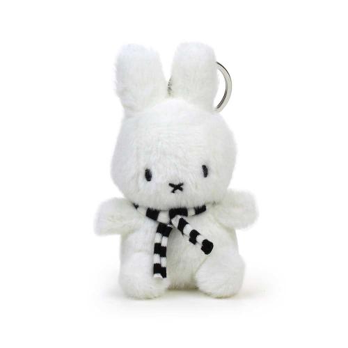 荷蘭BON TON TOYS Miffy米菲兔鑰匙圈10cm-圍巾兔